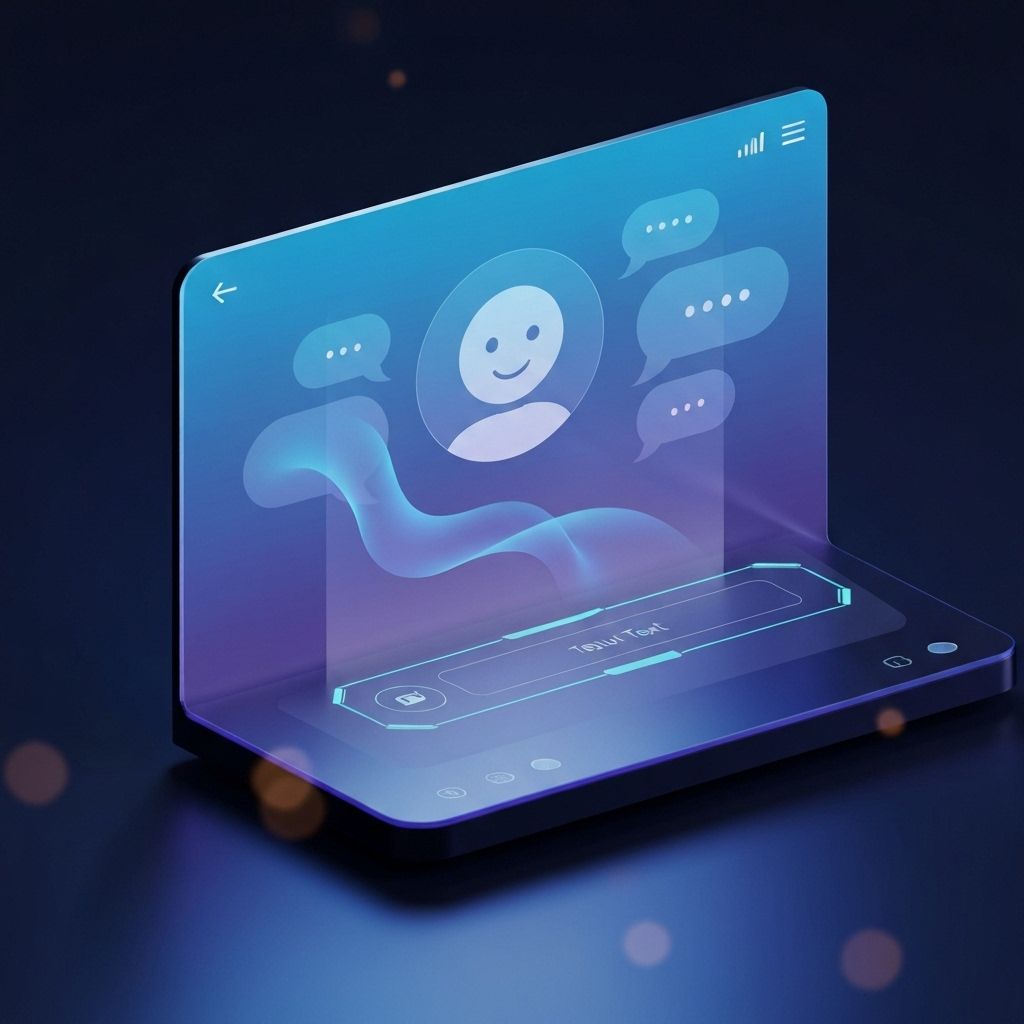 AI interface dashboard